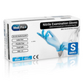 Blue Nitrile Gloves Medical Grade Cat III PPE Small (Box of 100)