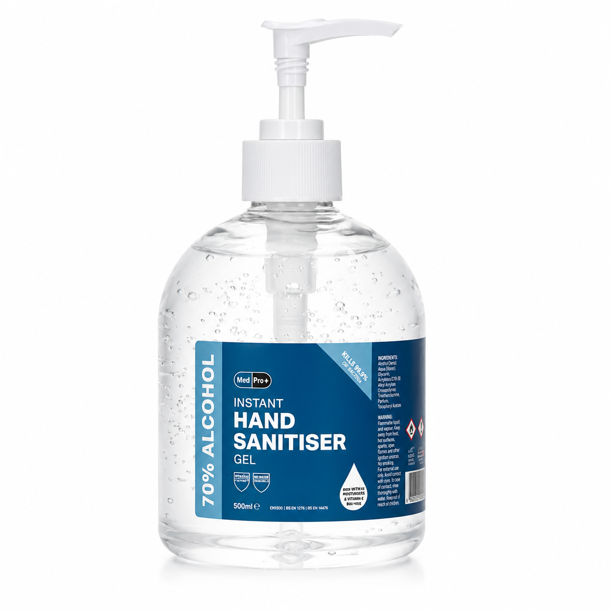 MediPro 70% Alcohol Hand Sanitiser 500ml With Pump